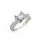 1.25ct Round Diamond Gold Engagement Ring - 27GG04